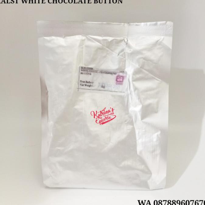 1 KG AALST WHITE COIN CHOCOLATE COMPOUND COKELAT KEPING