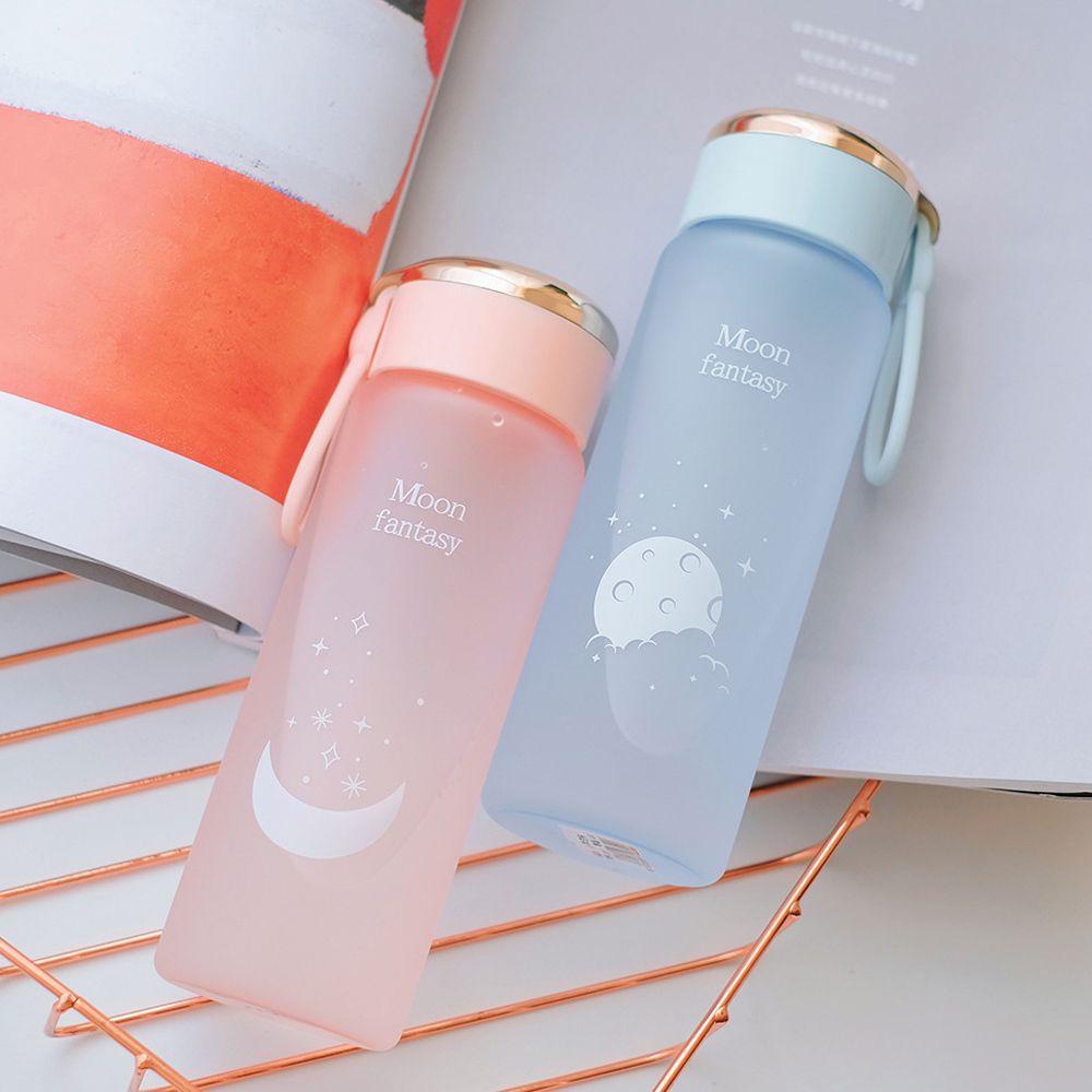 Top 400ml Water Bottle Fashion Botol Minum Portable Moon Fantasy