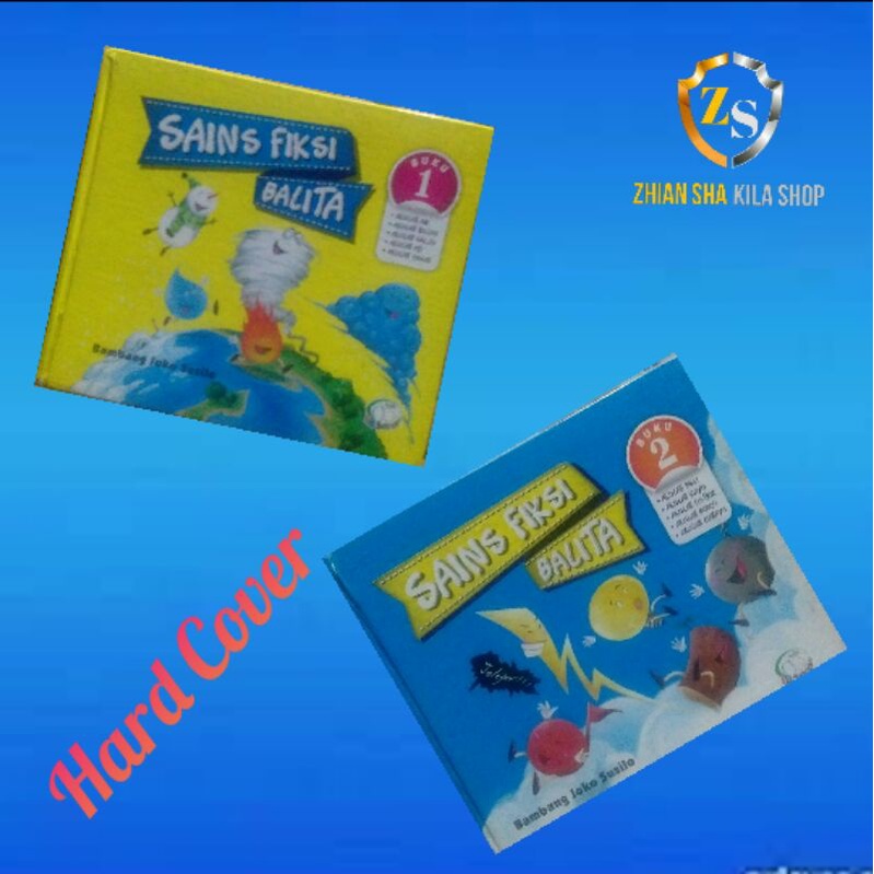 Buku Sains Fiksi Balita 1 & 2 ( Hard Cover )