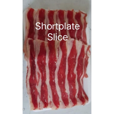 

shortplate slice 500gr