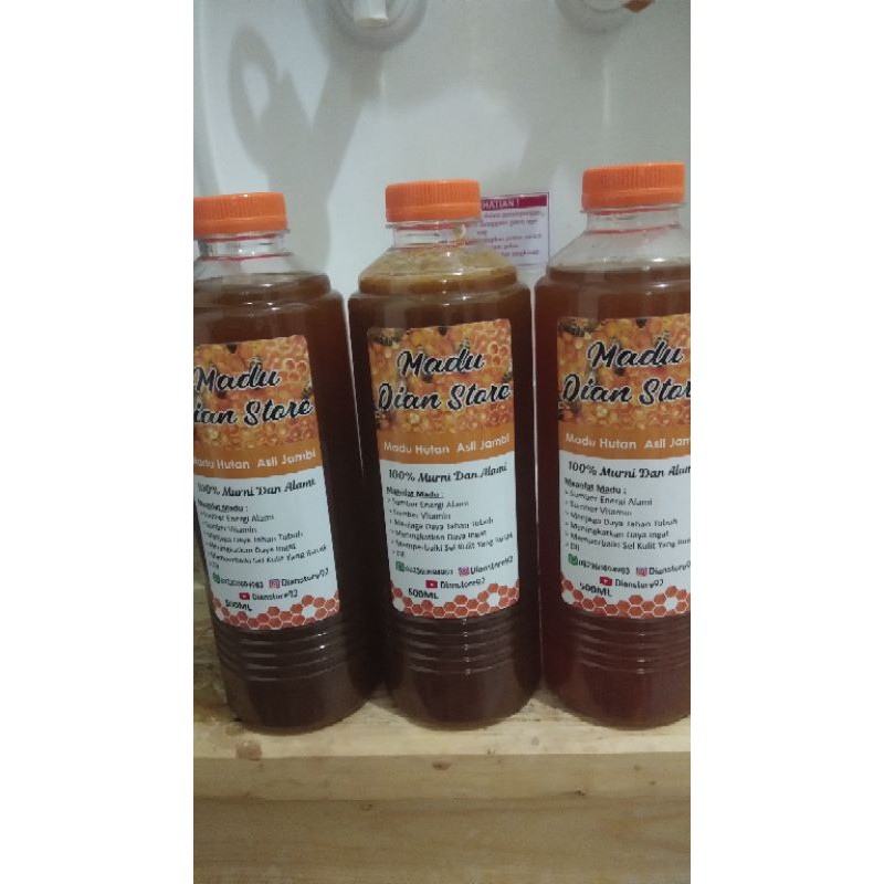 

Madu Asli Jambi Dian Store 500 ML
