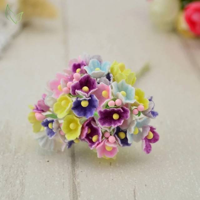 PAPER FLOWER Bunga Kertas  Putik Candy Mini