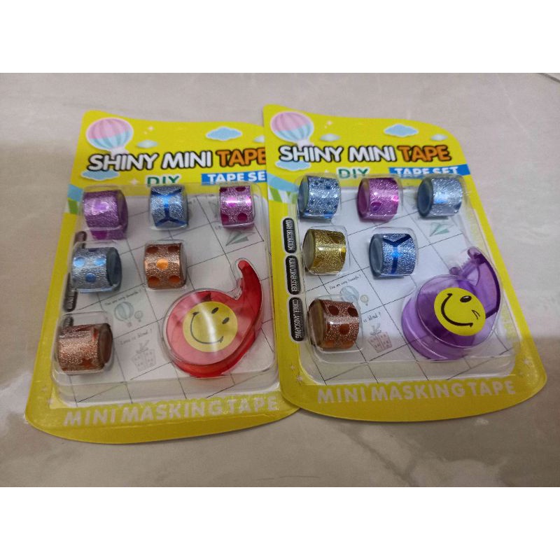 

Isolasi mini DIY shiny mini tape
