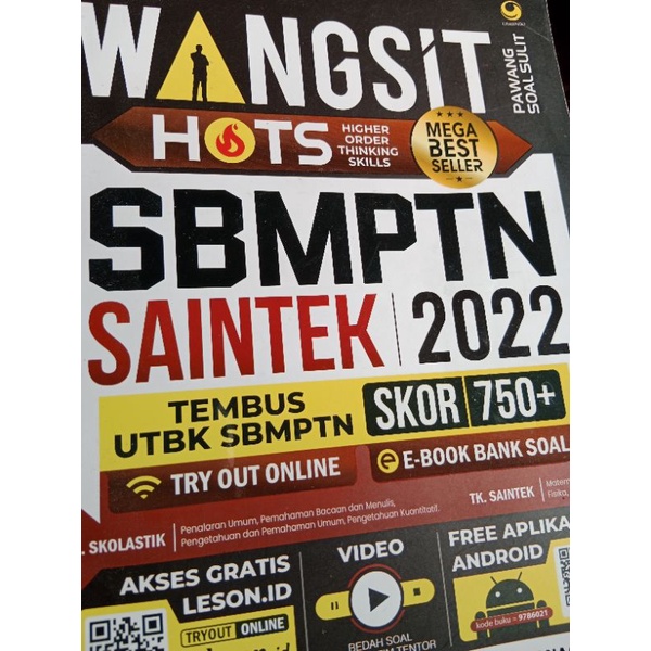 PRELOVED WANGSIT SAINTEK 2022