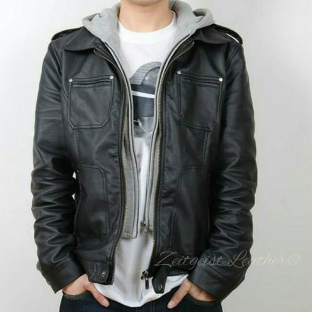 Jaket semi kulit pria M94