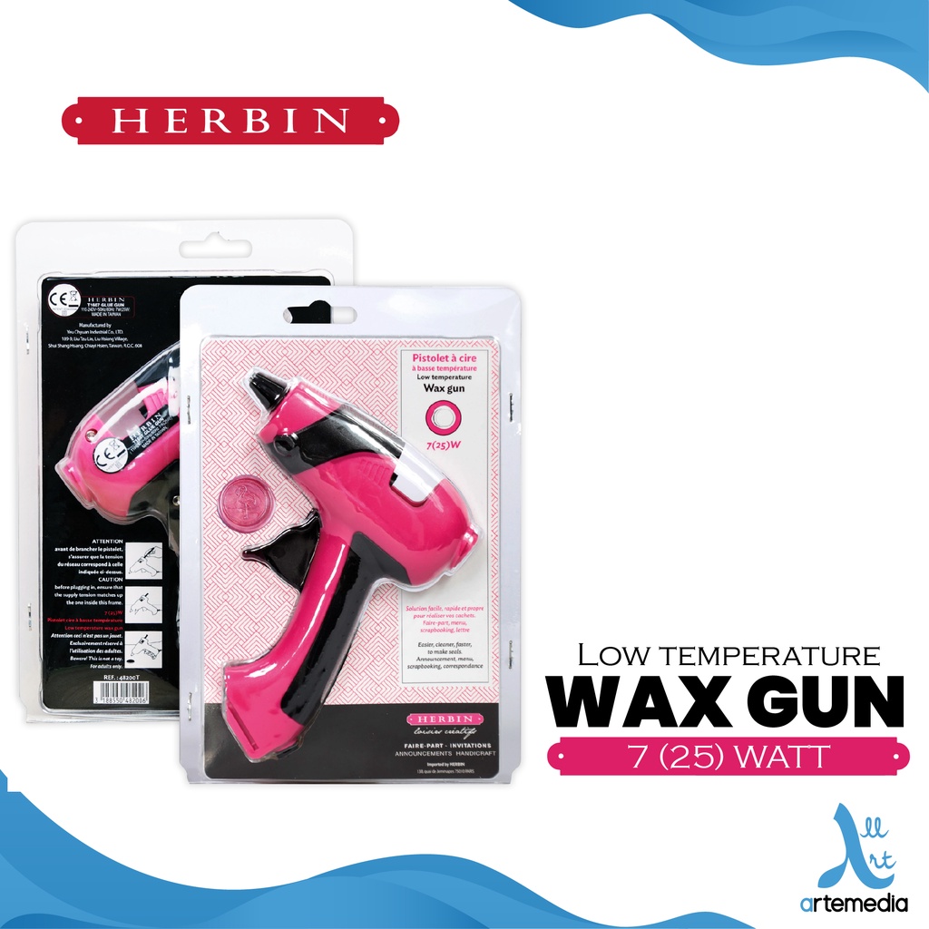 

Herbin Wax Gun Low Temperature Seal Wax Alat
