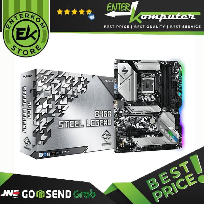 Asrock B460 Steel Legend (Lga1200, B460, Ddr4, Usb3.2, Sata3)