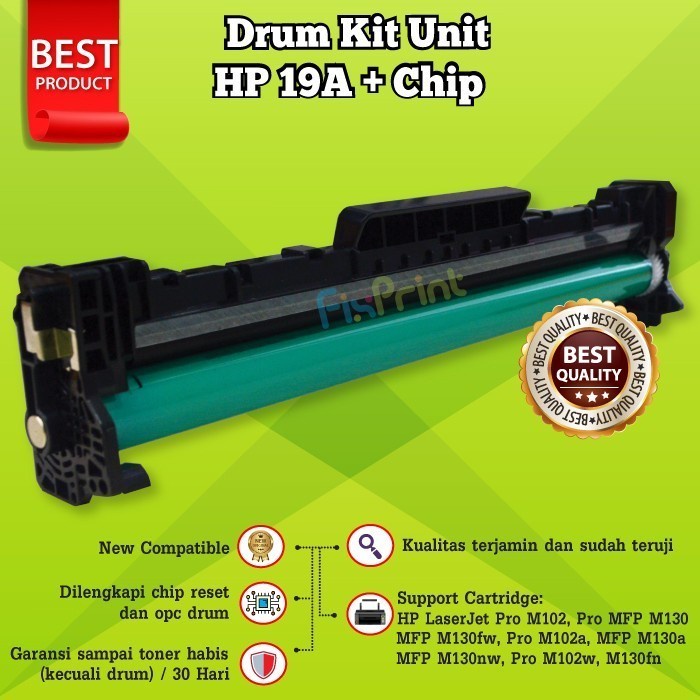 Toner Imaging Drum Compatible XP 19A CF219A - XP M102 M130 Toner Comp