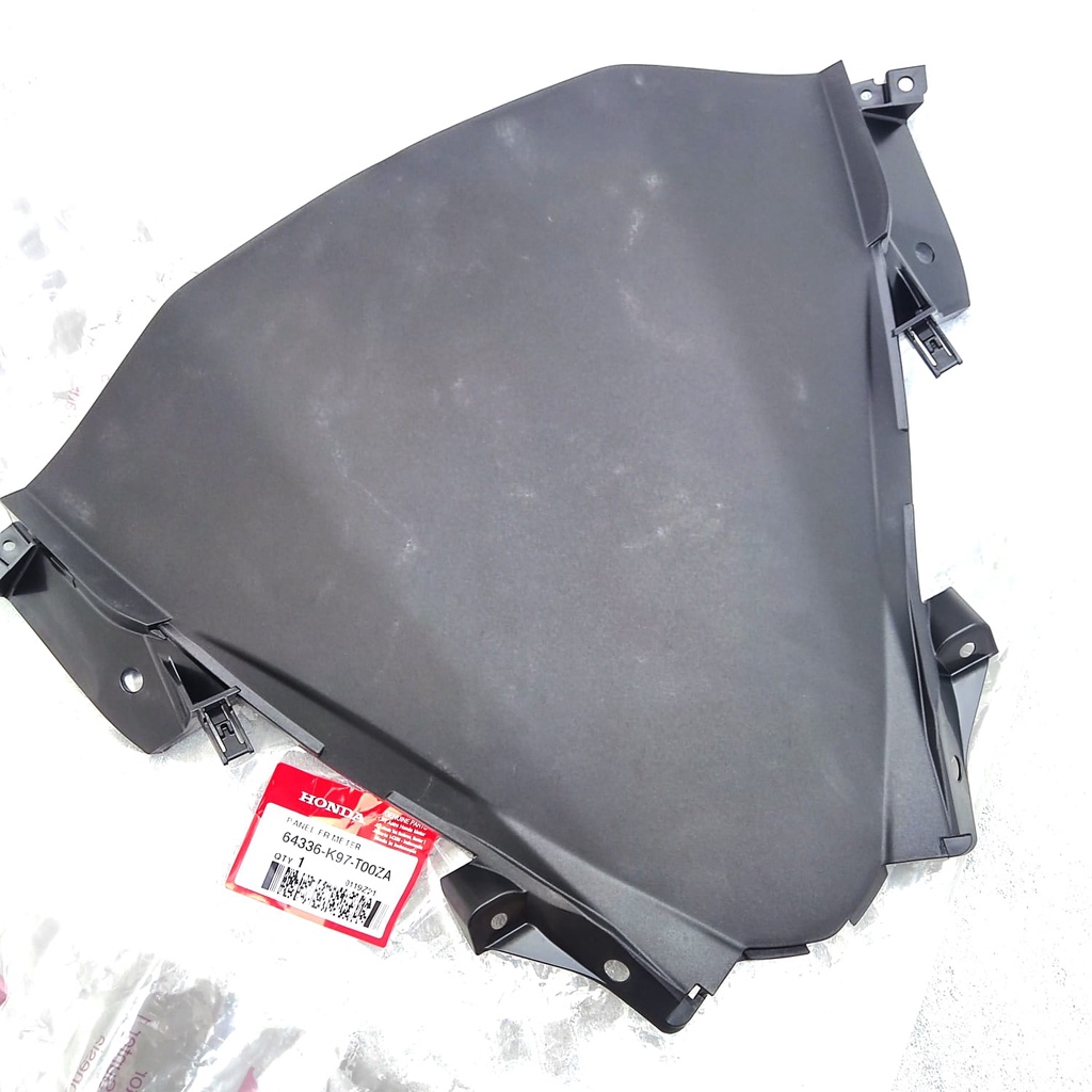 COVER VISOR DEPAN TUTUP SPIDOMETER PCX 150 64336-K97-T00ZA ASLI HONDA