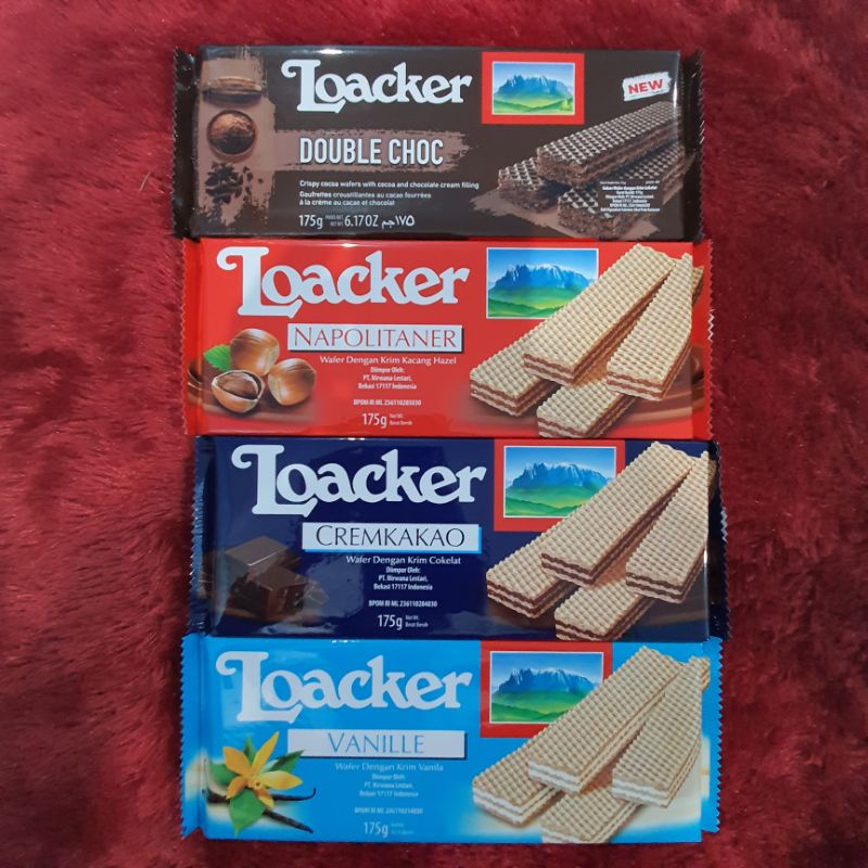 Wafer Loacker 175gr All Variant