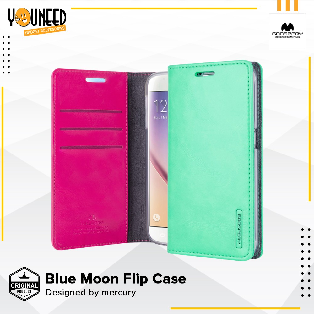 Flip Case Samsung Galaxy S20 FE Goospery Blue Moon Flip Case
