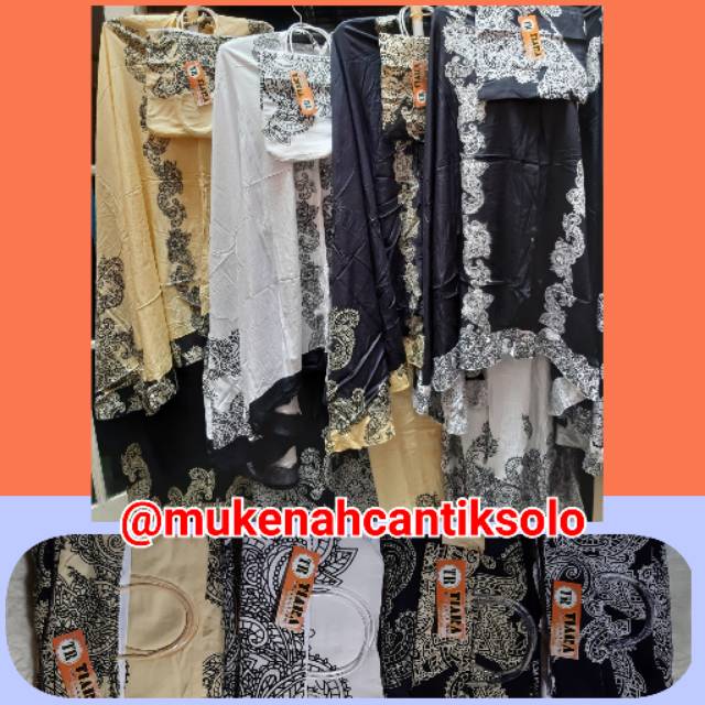 MUKENA MAHAPUTRI / MUKENA DEWASA / MUKENA EXLUSIVE / MUKENA MEWAH / MUKENA RAYON / MUKENA JUMBO