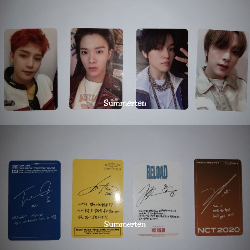 [READY] PC YUTA N VER, TAEIL 1ST PLAYER, CHENLE ROLLIN', HAECHAN FUTURE