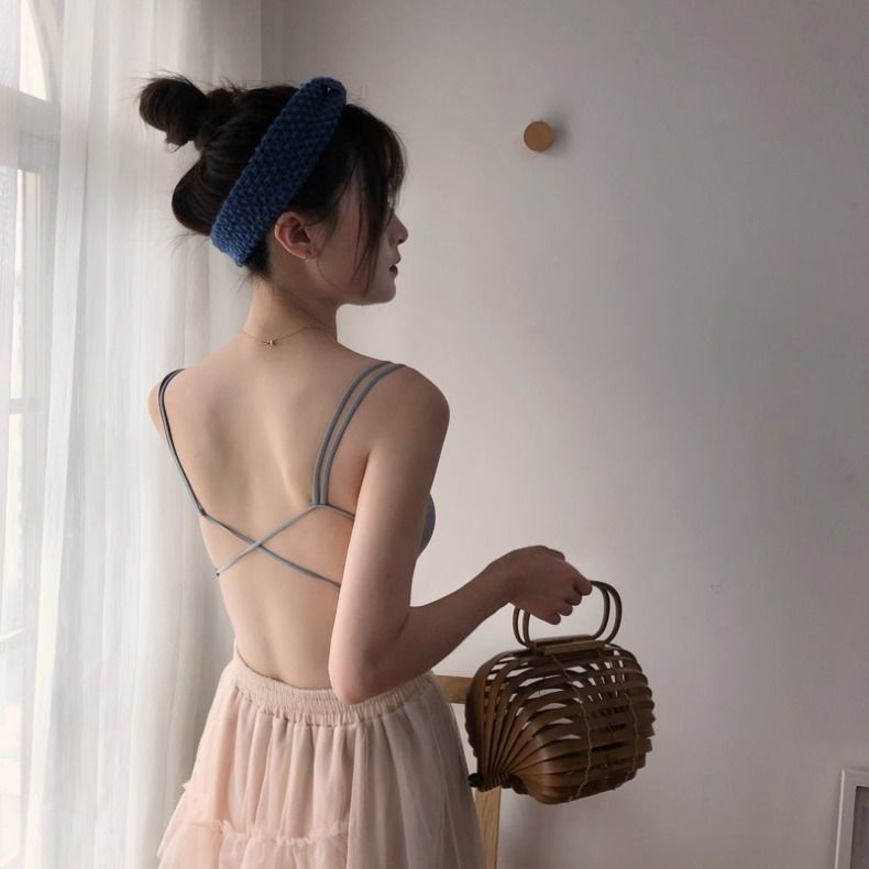 ELFYDO BRA550 Pakaian Dalam Wanita Bra Tanpa Kawat Sport Bra Gym Push Up Bra Wanita