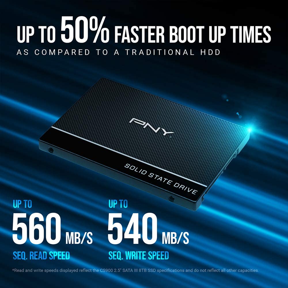 PNY CS900 SSD 1TB 2.5&quot; SATA