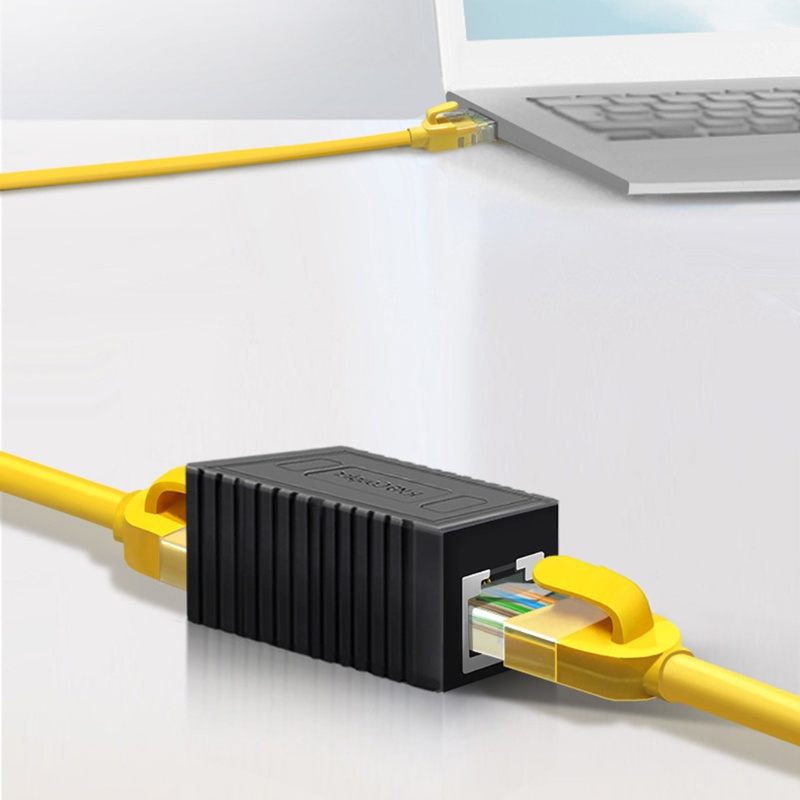 Btsg Rj45 Konektor Kabel Jaringan Ethernet Lurus Tipis