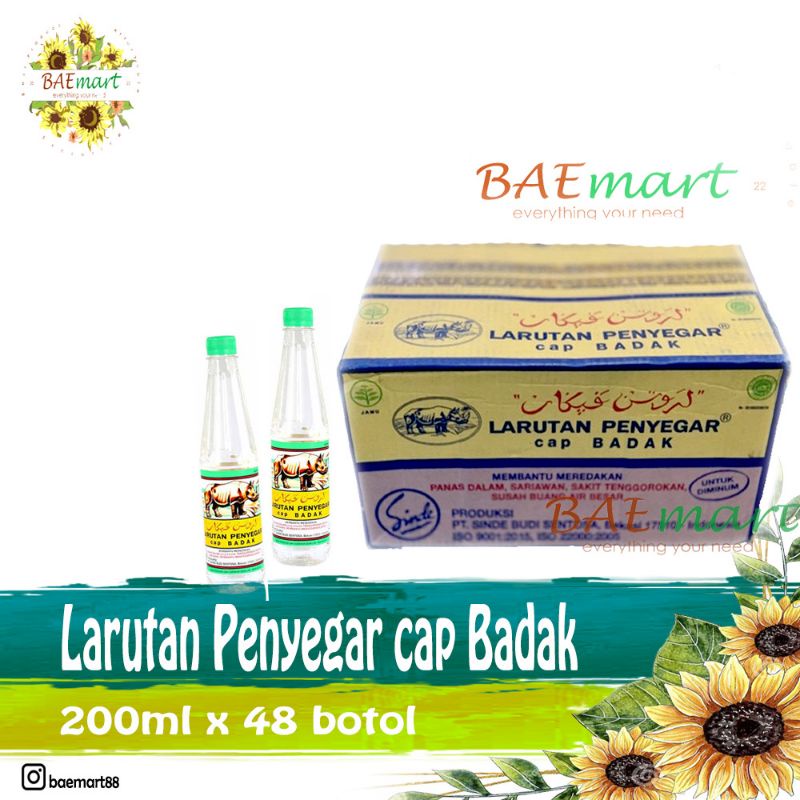 Larutan Badak 200ml per Dus isi 48