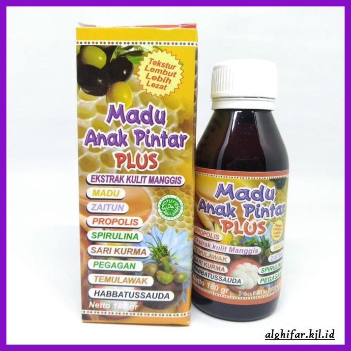 

MADU-MINUMAN- MADU ANAK PINTAR PLUS -ASLI-BUKAN-KAWE-KAWE-