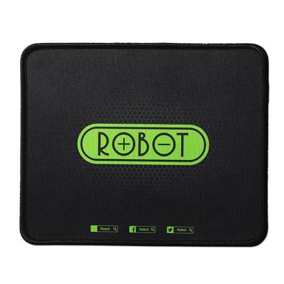 Mousepad Gaming  Robot RP01 Black Anti slip