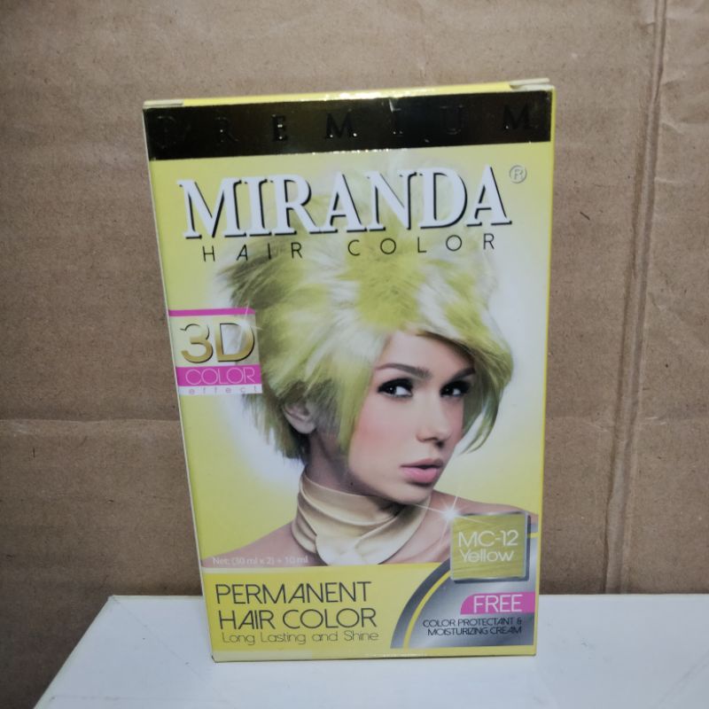 Miranda hair color/3D color/miranda permanent hair color