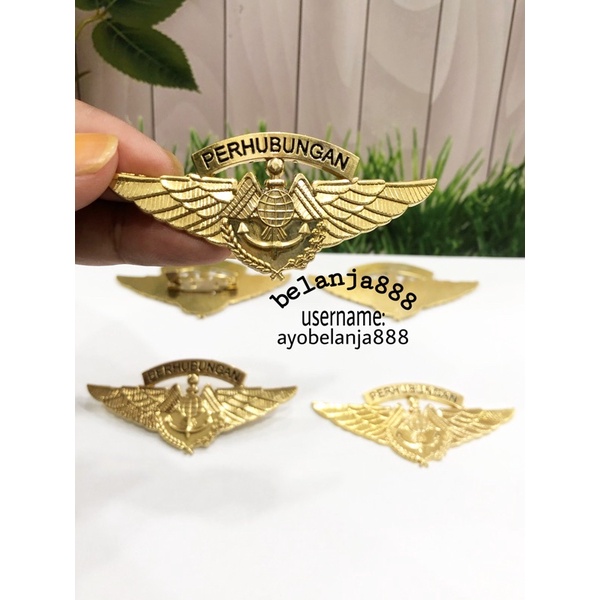 Pin Wing PERHUBUNGAN DISHUB Kualitas Bagus Satuan