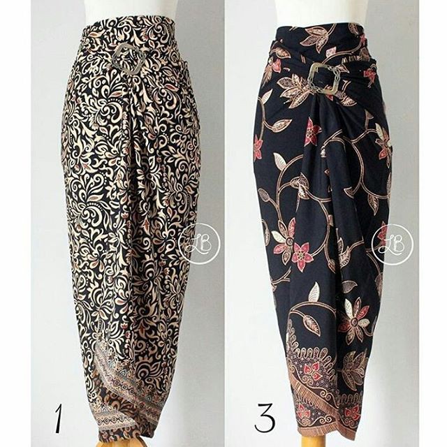 Rok Lilit / Kain Lilit Bawahan Kebaya Motif 1 &amp; 3