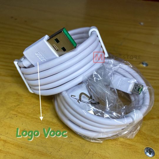 KABEL DATA OPPO VOOC MICRO 7PIN 4A ORIGINAL / MICRO USB OPPO VOOC 4A ORIGINAL