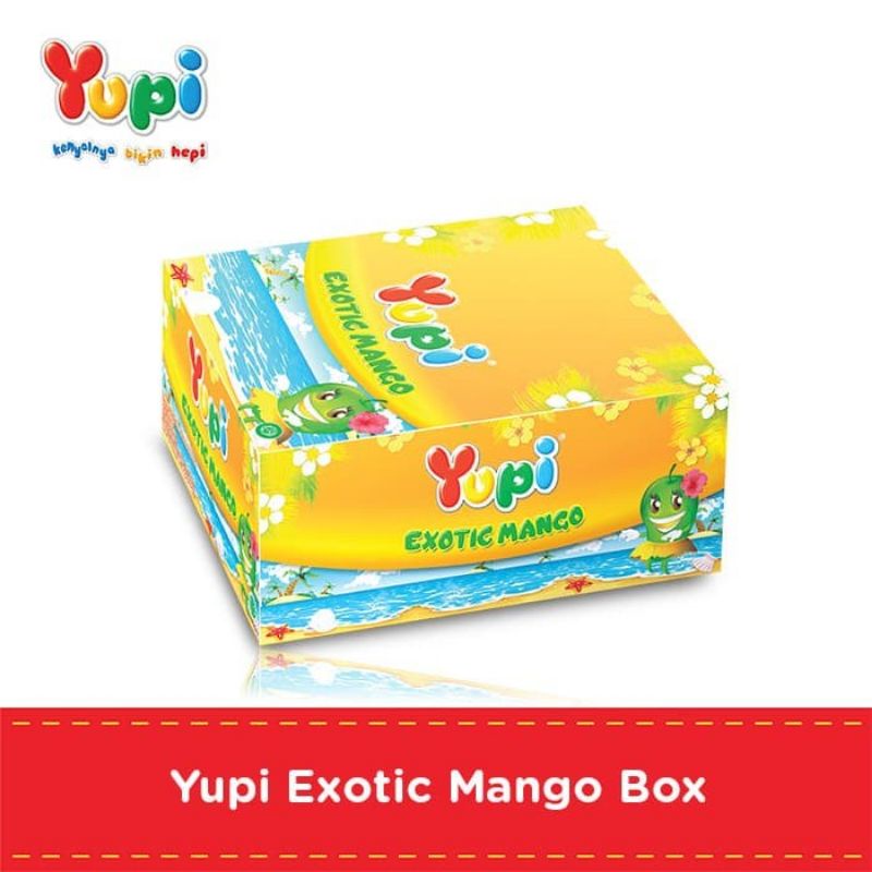 

Yupi Exotic Mango (1 box isi 24 pcs)