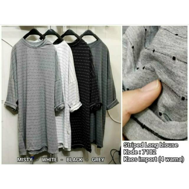 Tunik striped  long blouse