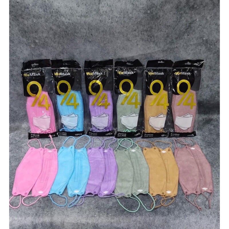 Masker KF94 10PCS - Masker korea 4Ply Earloop KF94 10PCS