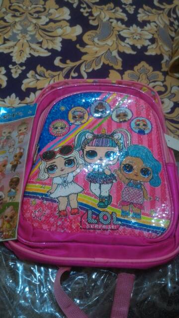 Tas Usap Squin ( Tas Magic / Sulap ) Frozen berubah jadi LOL