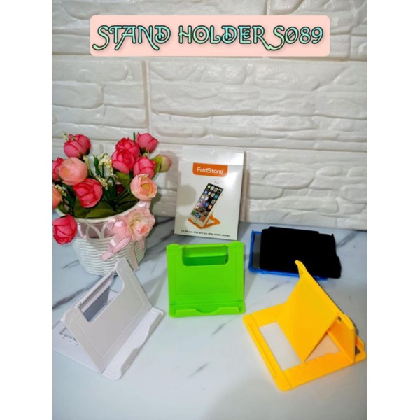 HOLDER DUDUKAN HP STAND HOLDER HANDPHONE MODEL S089 MULTIFUNGSI MURAH