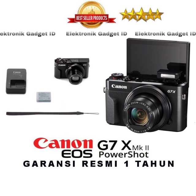 Canon Powershot G7x Mark Ii Digital Camera Canon G7 X Mark 2 Harga Promo Shopee Indonesia