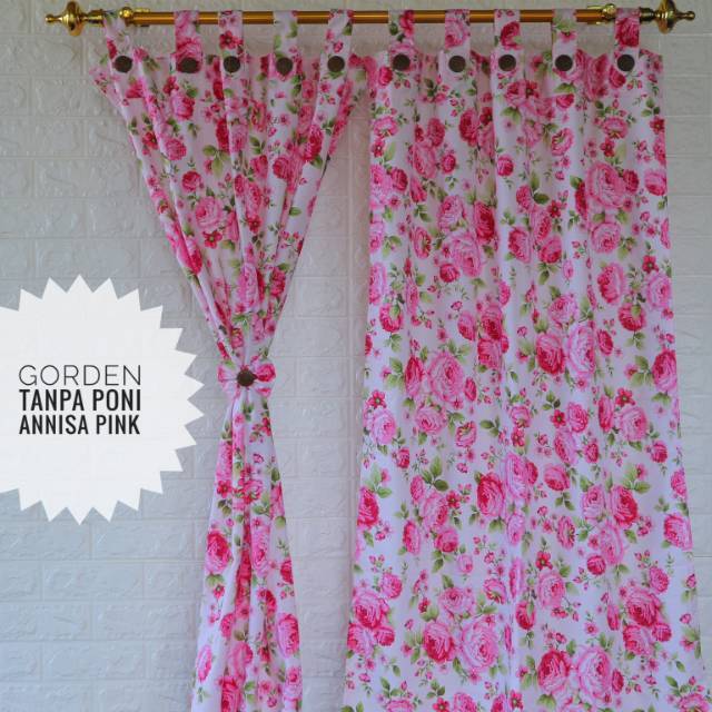  GORDEN  PENDEK  ANNISA PINK FREE IKAT PITAlp Shopee Indonesia