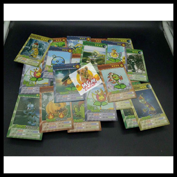 Kartu Bermain Plants Vs Zombies - Mainan Plants Vs Zombies Kartu