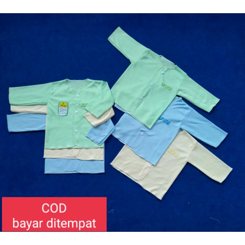 6 Pcs Baju Bayi Newborn Lengan Panjang