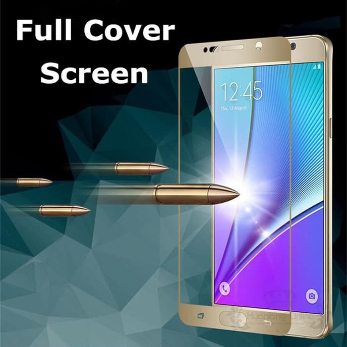 Samsung A310 A3 2016 Tempered Glass 3D Full Body Full Screen Anti Gores Kaca Screen Guard Hp