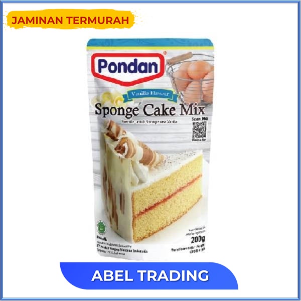 

PONDAN SPONGE VANILA 200 GR