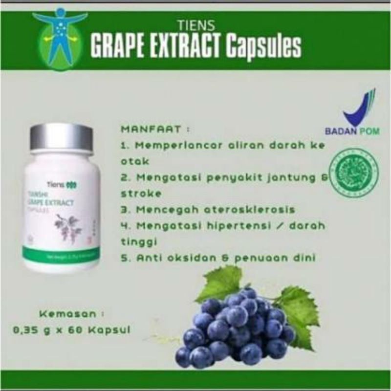 Grape extract tiens / grape tianshi / tiens grape extract