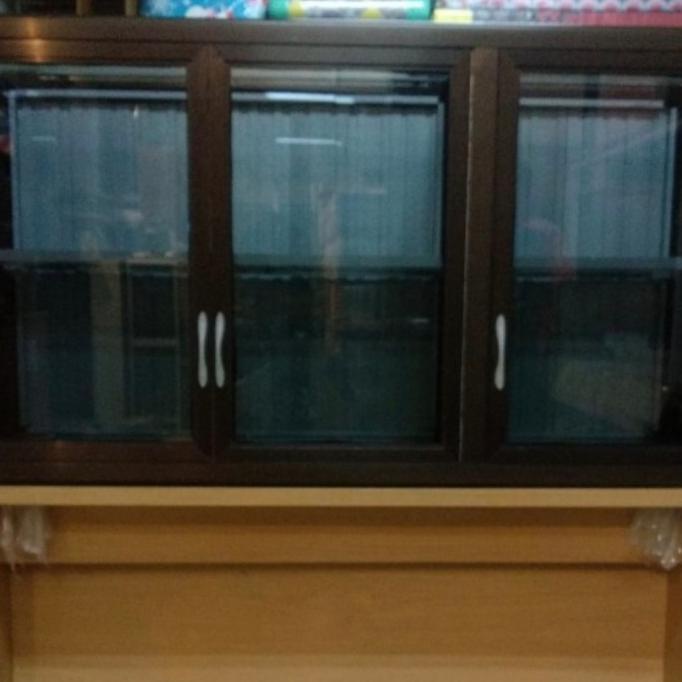 Ready...Ready...Ready...] Lemari Dapur Atas Alumunium /Lemari Dapur Gantung Alumunium /Kitchen