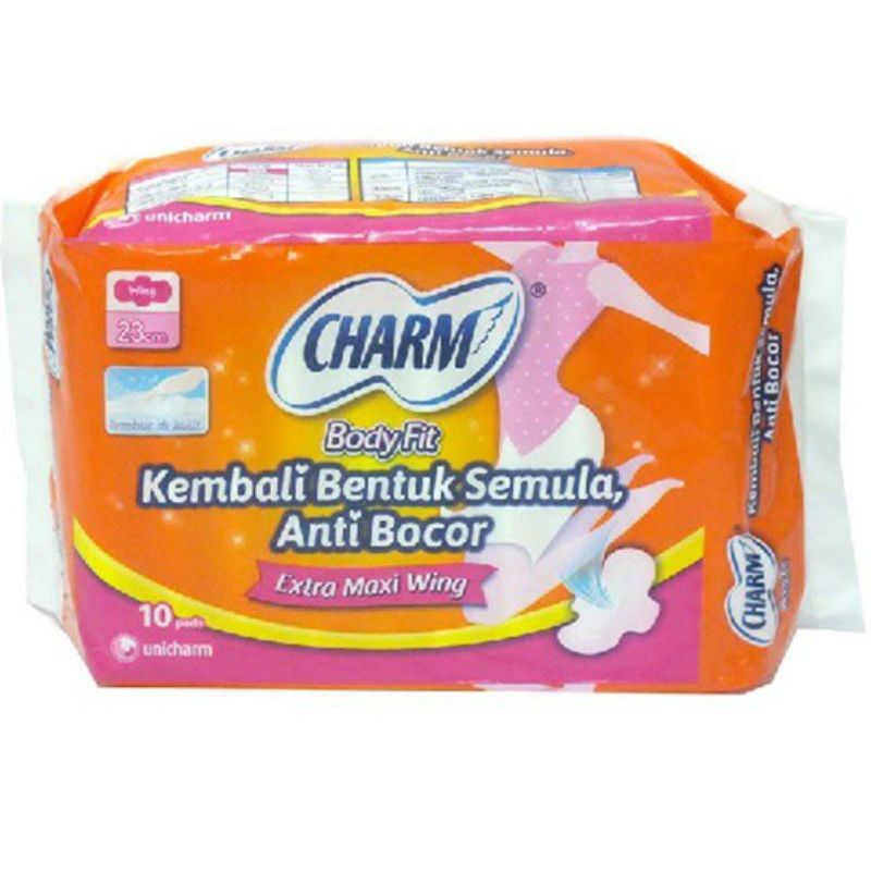 Charm BF Extra Maxi Wing isi 10