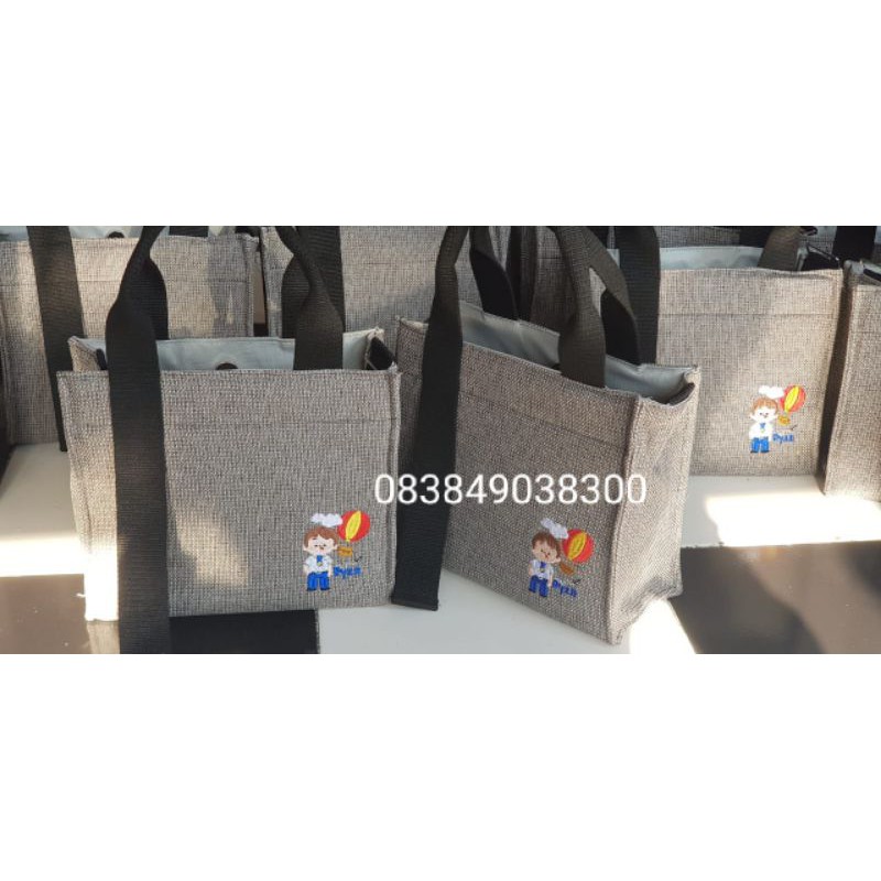 

souvenir tas canvas bordir customm