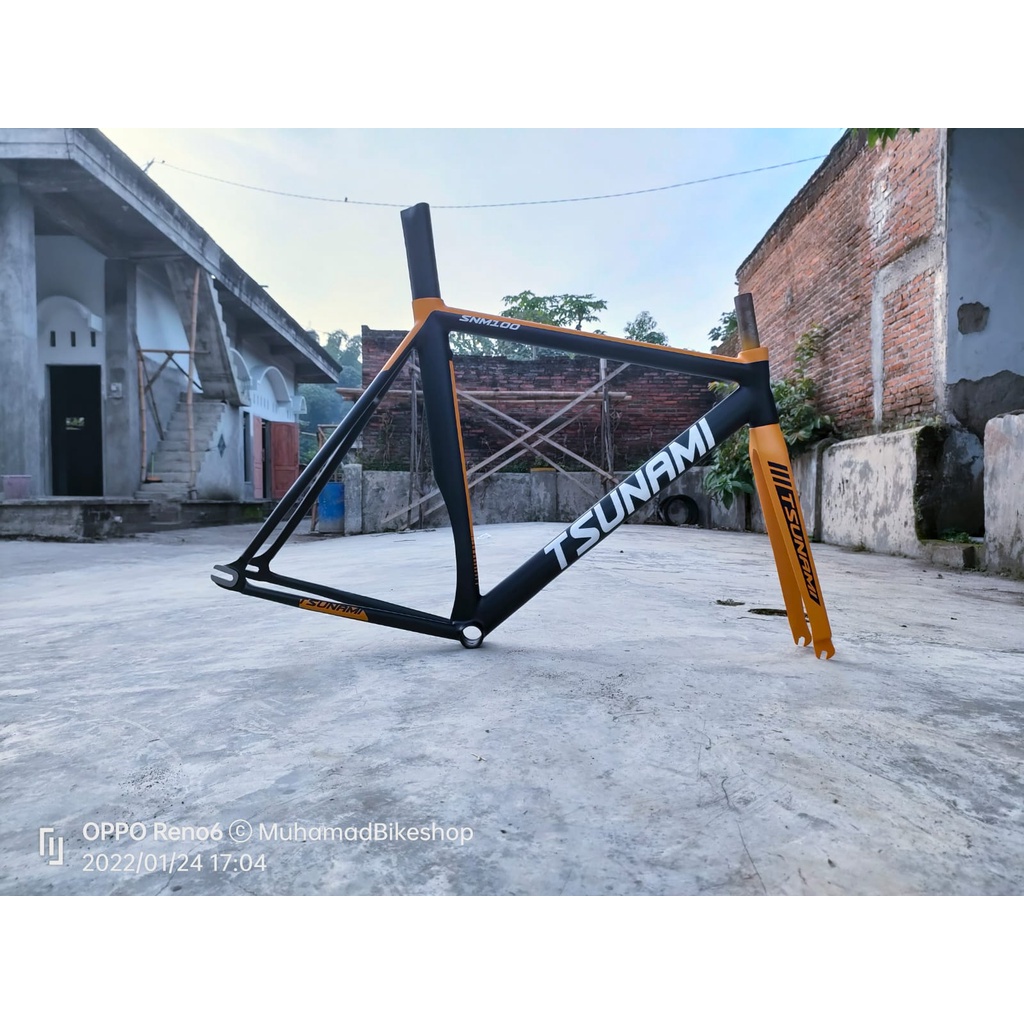 FRAME SEPEDA FIXIE TSUNAMI | FRAME SEPEDA FIXIE TSUNAMI | HARGA FIXIE | REVIEW FIXIE | SEPEDA FIXIE