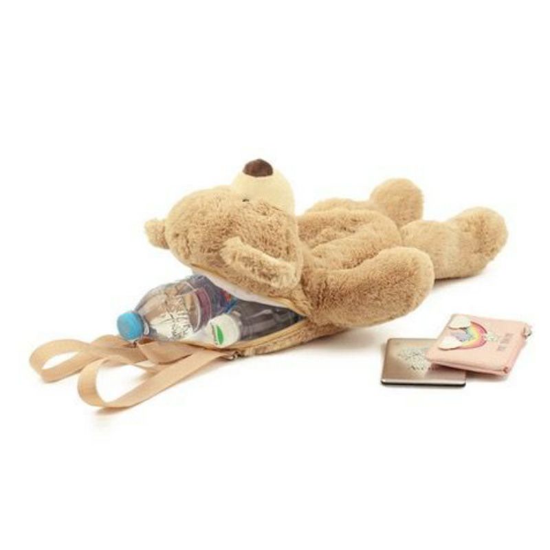 tas boneka teddy bear  beruang lucu udah lebel SNI