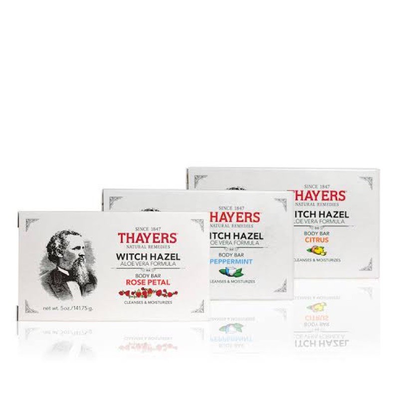 Thayers Witch Hazel Body Bar with Aloe Vera 5oz