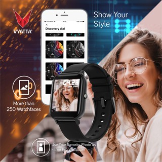 VYATTA Fitme Pro Smartwatch - Custom Watch Face, Full