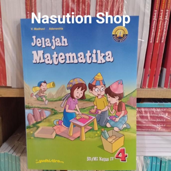 

Buku Jelajah Matematika Kelas 4 SD K13 Yudhistira Star Seller Termurah