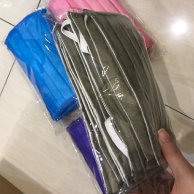 Ready! Masker Kain 3ply Tebal Bahan Spunbond Non Woven