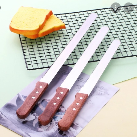 Pisau Roti Gerigi / Pisau Roti Tawar / Pisau Roti Panjang / Pisau Roti Gigi Stainless WF