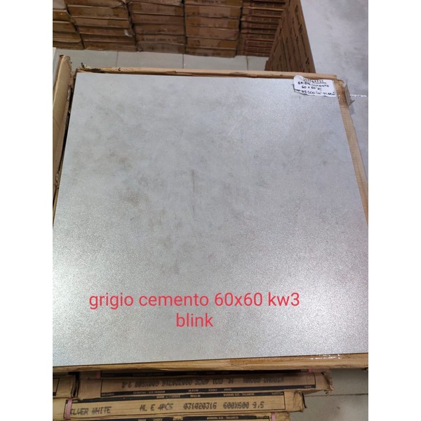 Granit Lantai Indogress Grigio Cemento Blink 60x60 KW3